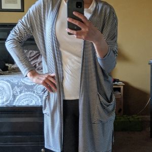 CJLA "Sailor" Kimono Cardigan small